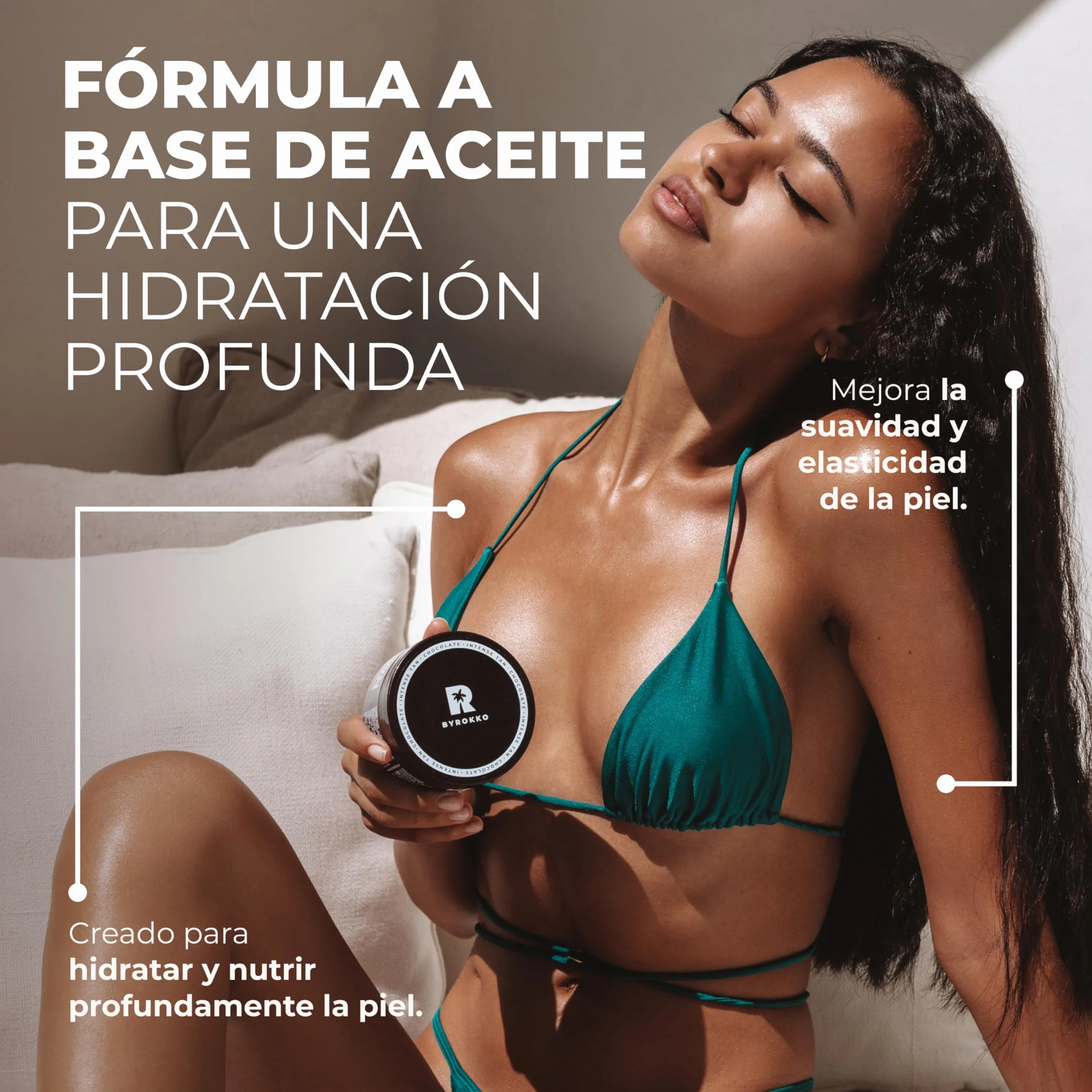 BYROKKO Shine Brown Chocolate Acelerador Bronceado Crema 200 ml