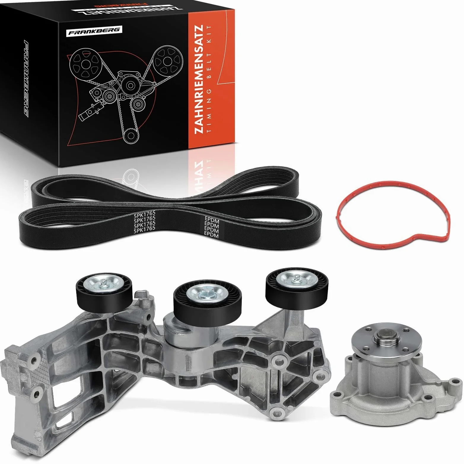 Frankberg Kit de correa de distribución correa de distribución bomba de | Compatible con: Clase B W245, Clase A W169