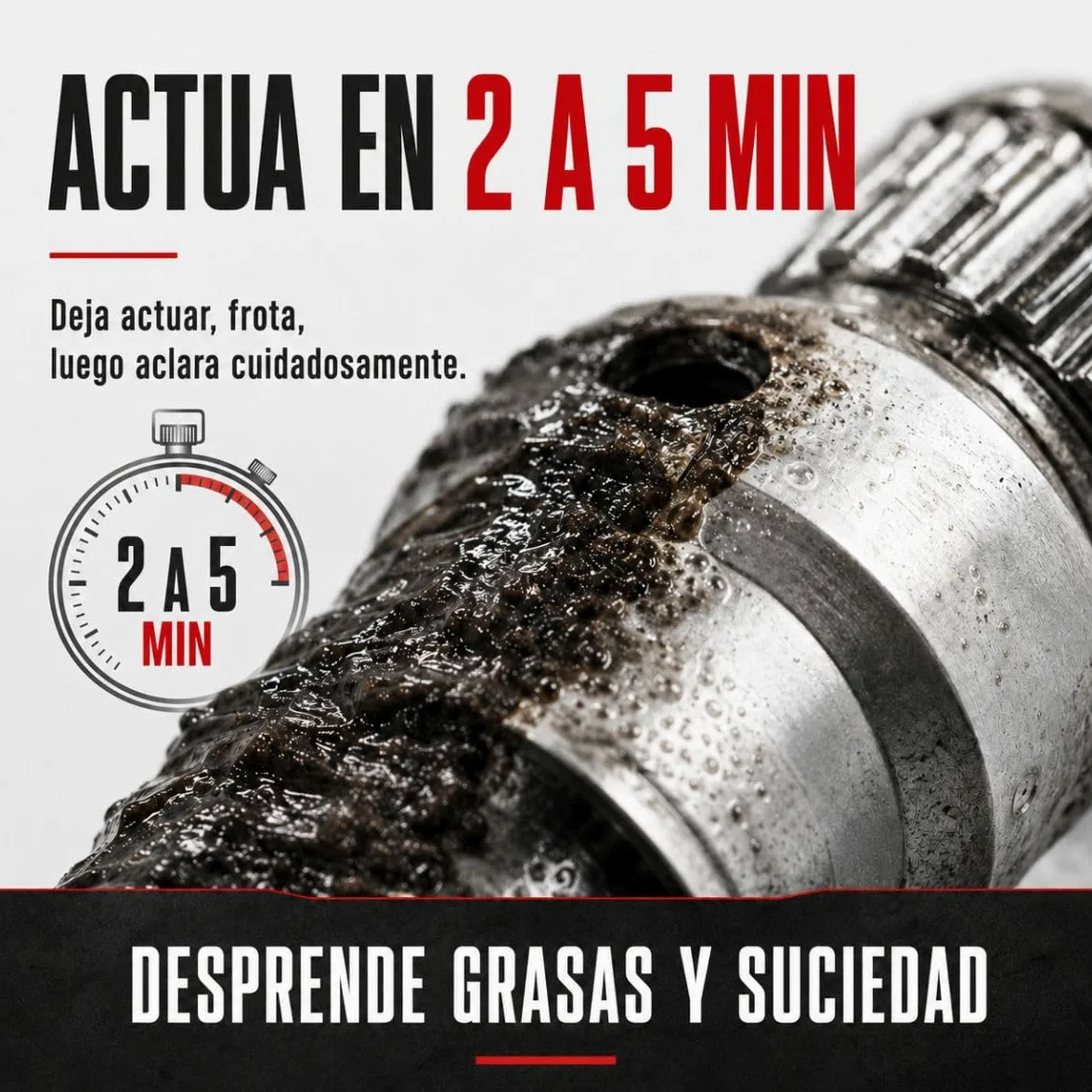 Limpiador Desengrasante para Metales, Moto y Coche 200 L | Desengrasa la Mecánica, Respeta Metales y Capas de Pintura, Cadenas de Bici, Moto y Herramientas - Arcane Industries