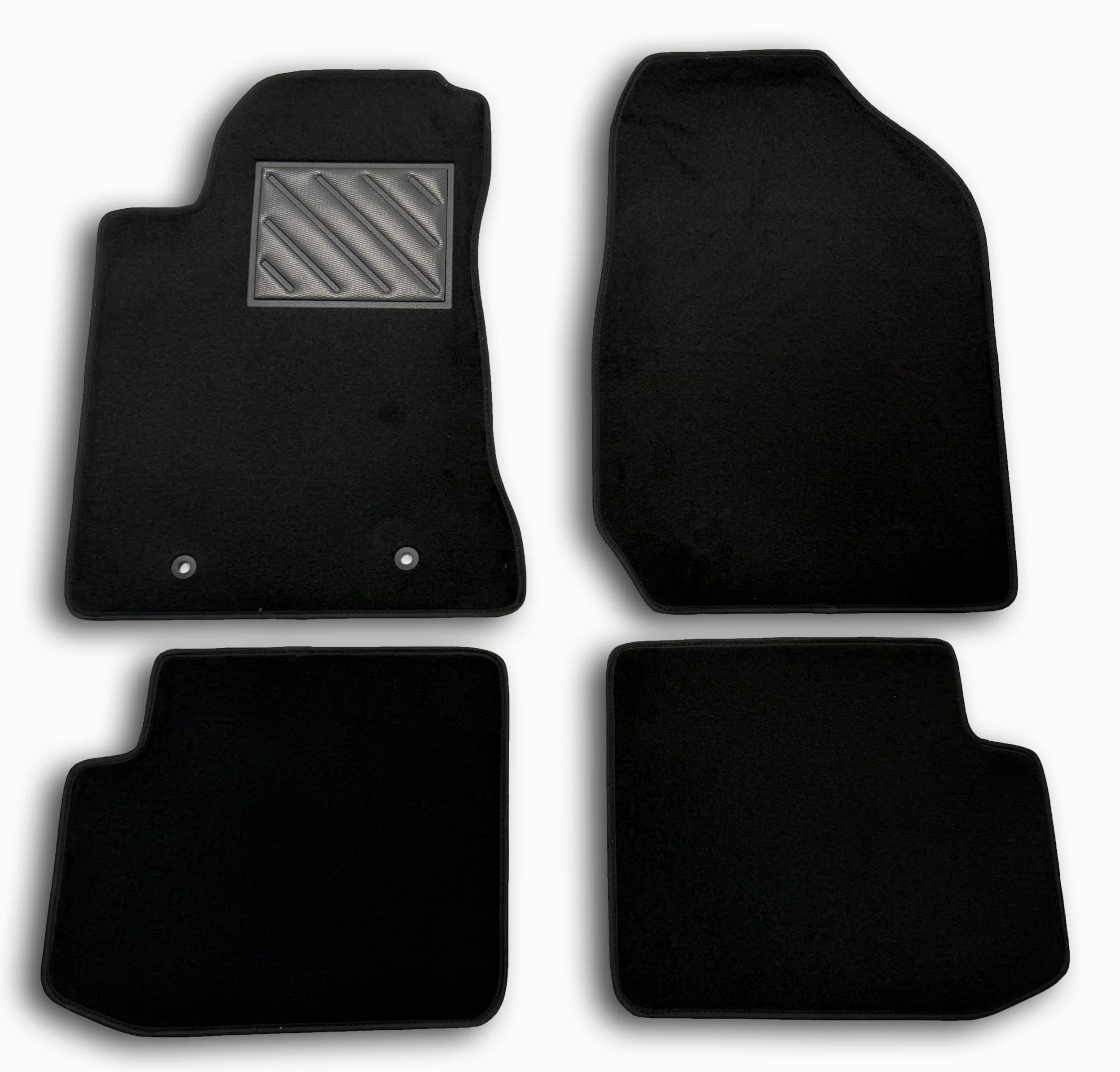 Alfombrillas para Toyota Corolla E12 2000-2006, a Medida, Antideslizantes, Talonera de Goma Reforzada