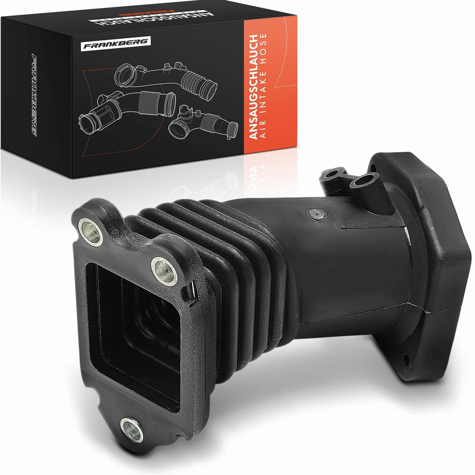 Frankberg Manguera de admisión Tubo de admisión Diesel Compatible con C-Max DM2 Focus II DA DP HCP DB DH FCH Focus II Turnier DA DS FFS S40 II 544