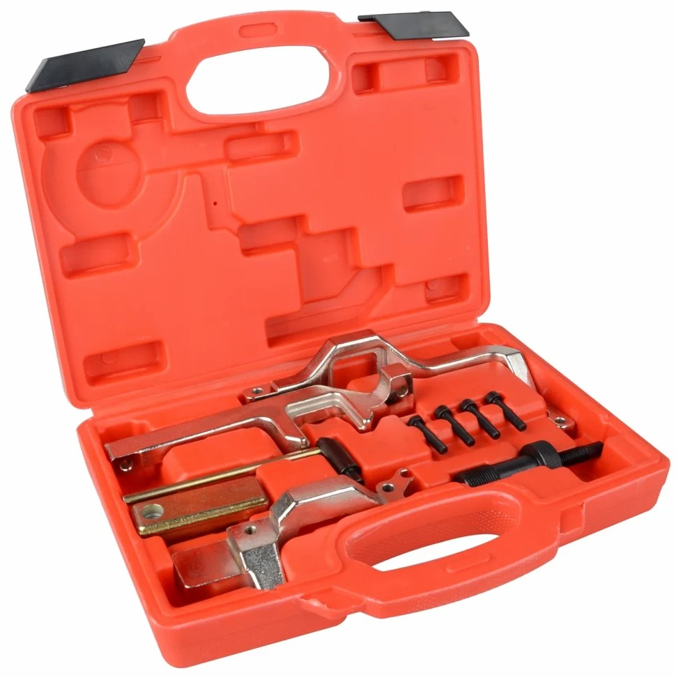 Kit Calado Distribución compatible con Mini N12 N14 R55 R56 1.4 1.6 16V Bloqueo Cigüeñal Árbol Levas Tensor Cadena