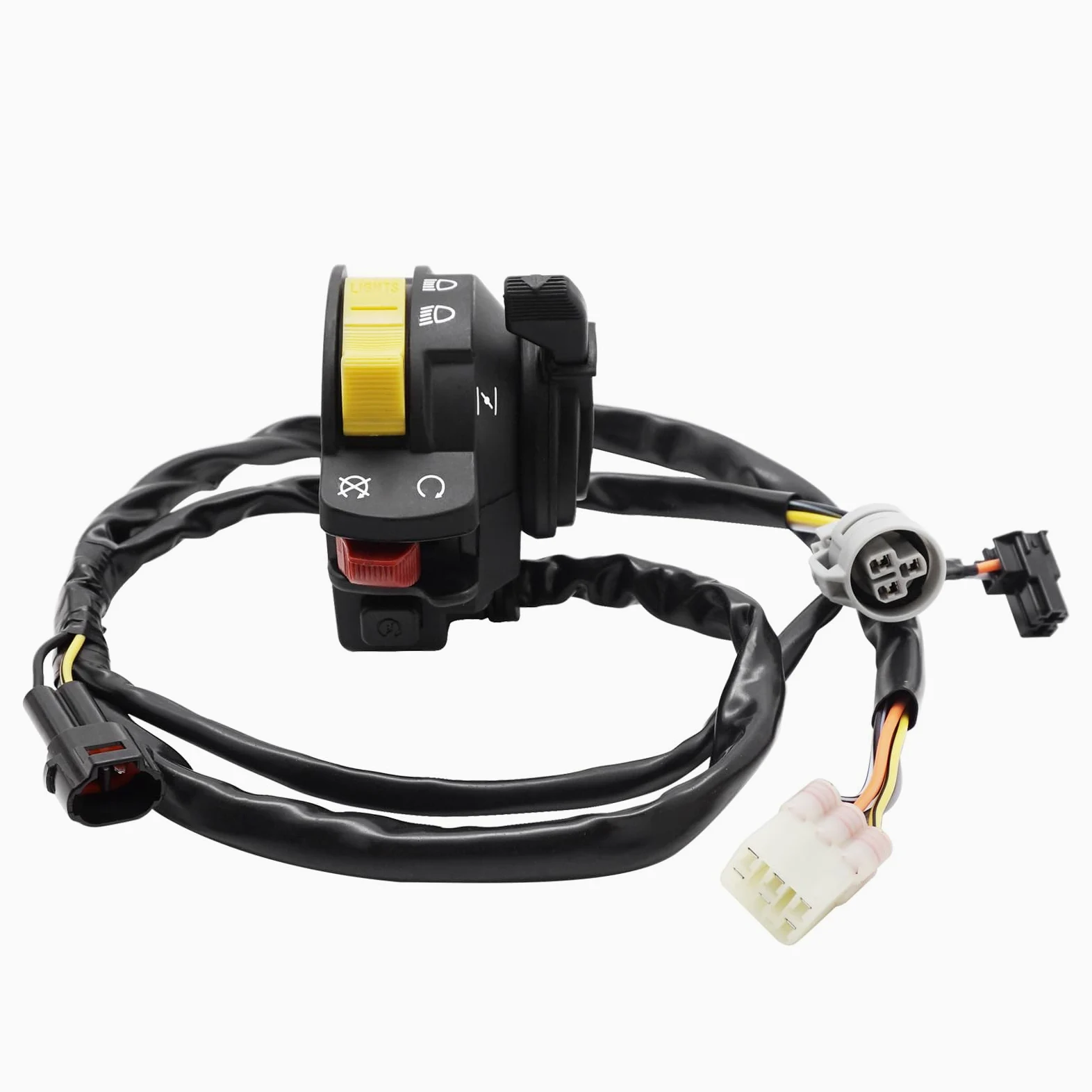 Interruptor manillar izquierdo para Suzuki LTZ-400 QuadSport Z 400 03-04 | 37400-07G90 37400-07G11 37400-07G10