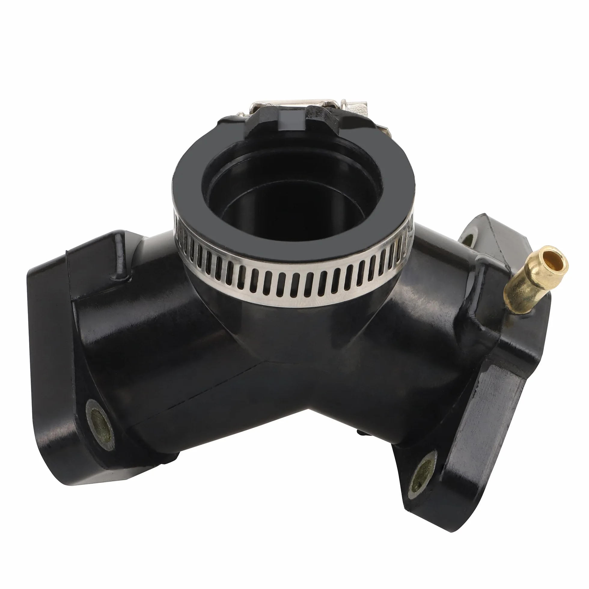 WOOSTAR Carburador Tubo Colector de Admisión Reemplazo para XV 125 Virago XV 240 V Star 250 Motocicleta OEM #2UJ-13586-00 OEM #4RF-13586-00 OEM #4RF-13586-01