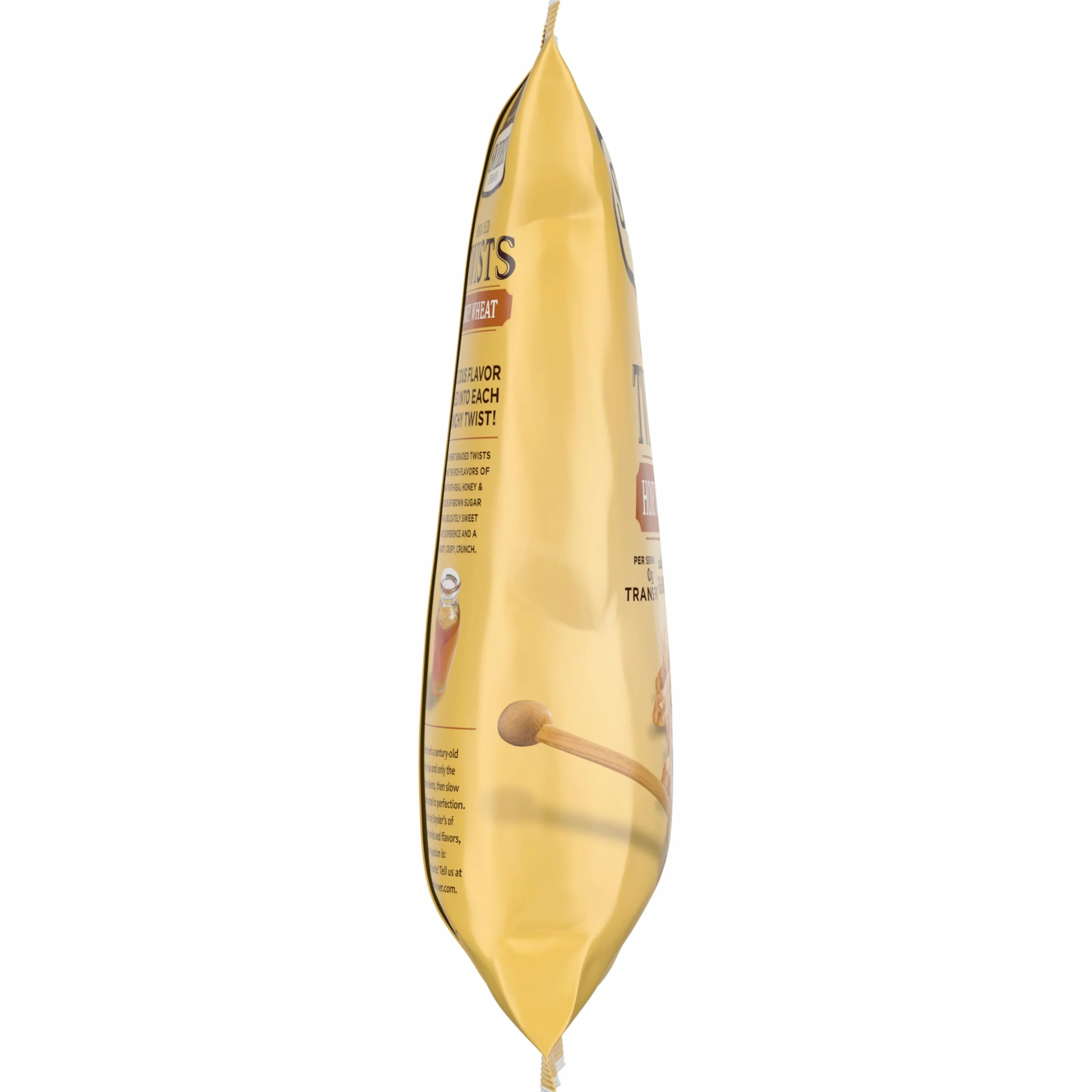 Snyder's of Hanover Pretzels trenzados Twists, trigo miel, 12 onzas