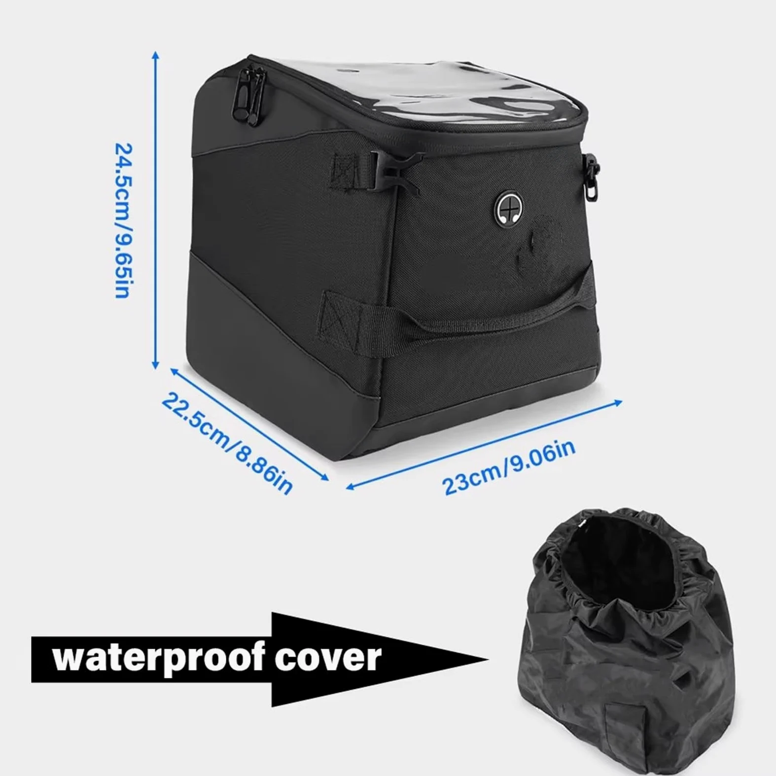 Bolsa Alforja Motor Bolsa Túnel Para ADV350 Para FORZA350 Para NSS350 ADV 350 Para FORZA NSS Almacenamiento Scooter Depósito Cubierta Impermeable | A