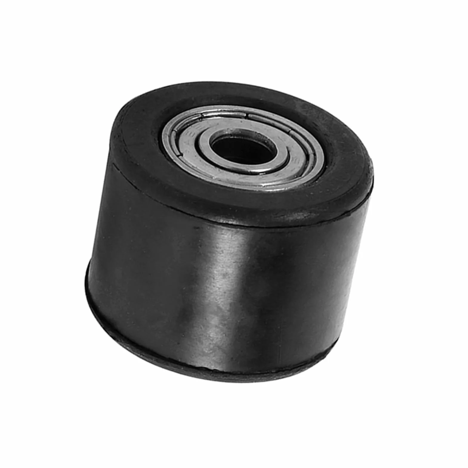Guía del Tensor del Rodillo de Cadena,8mm Guía de Rueda de Polea Tensora de Rodillo de Cadena de Caucho Hierro,para Motocicleta Mini Bicicleta ATV