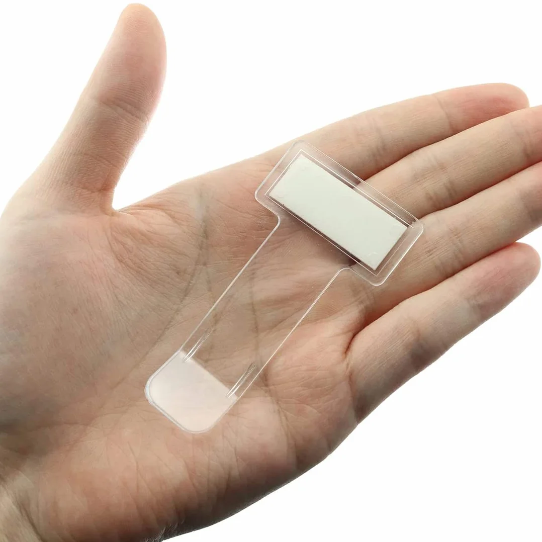 8 Clips de Embalaje para Pegatinas de Parabrisas, Soporte de Pegatinas para Billetes de Estacionamiento Permisos de Automóviles, Camiones y Caravanas