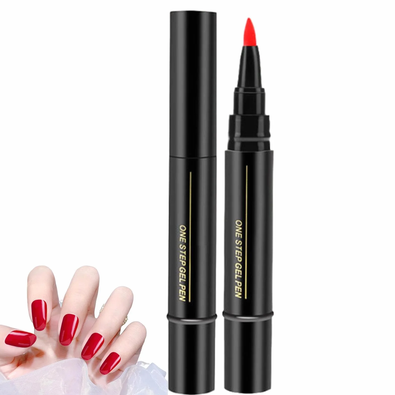 Lápiz Esmalte Uñas 12 Colores Rotuladores para Pintar Uñas Secado Rápido Manicura
