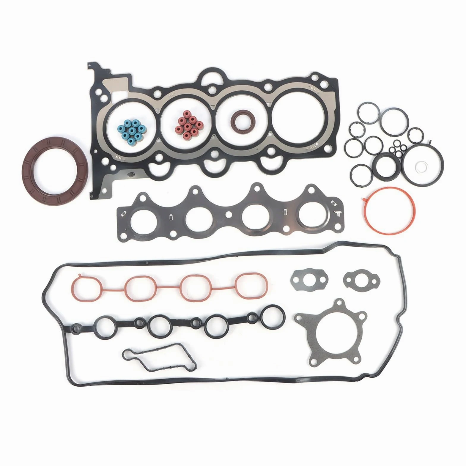 1 Juego de Kit de revisión del motor 20910-2BB03 28411-2B600 22443-2B800 22224-2B011 for accesorios de revisión de motores G4FD 1.6L