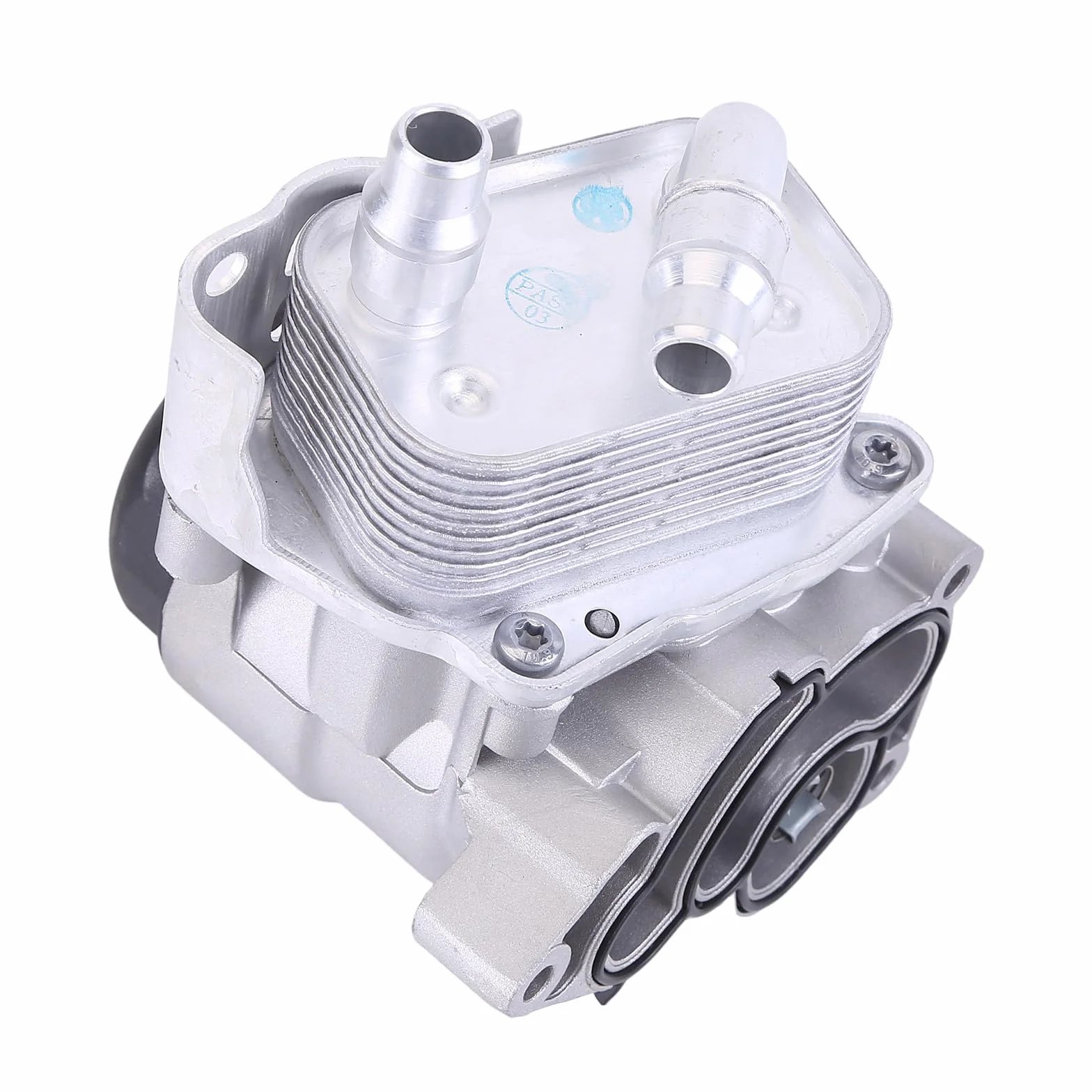 Junta de filtro de enfriador de aceite, compatible con E81 E46 E90 1.6 1.8 2.0 N42 N43 N45 N46 11427508966, 11427508967 carcasa de filtro de aceite filtro de aceite