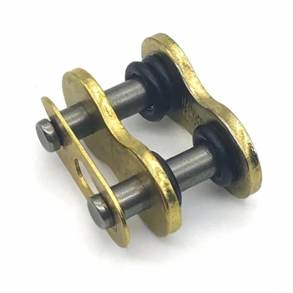 Paquete de 4 eslabones maestros de cadena de metal con sello ORing para cadenas 428 520 525 530 diseñadas para mejorar la longevidad de la cadena en motocicletas y vehículos
