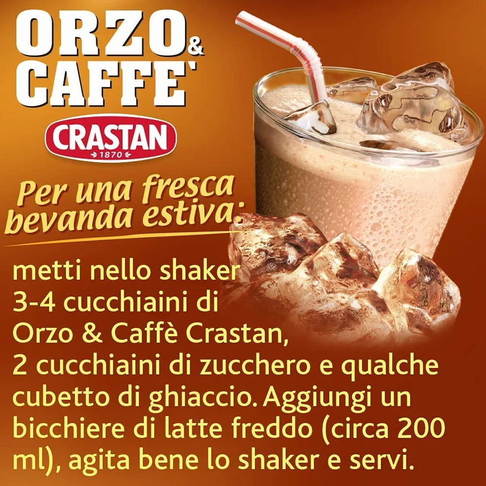 Crastan Orzo y caffe instantáneo solubil 120g