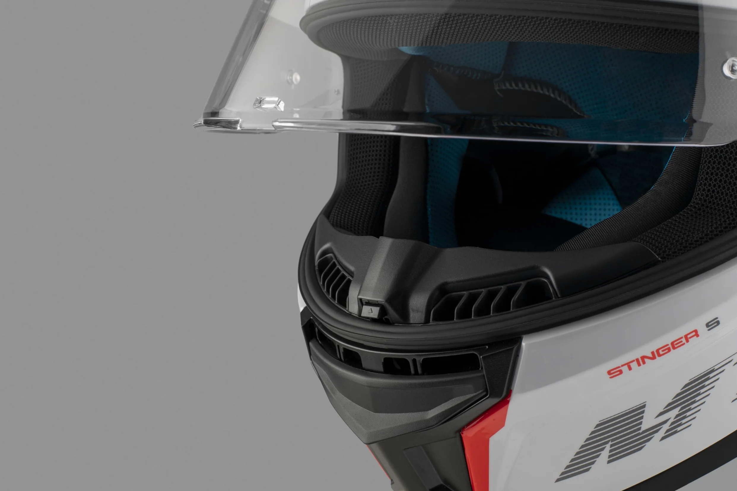 MT Helmets Stinger 2 – Casco Moto Integral Deportivo con Pantalla Antivaho Compatible con Pinlock, Visor Solar Full Vision, Interior Lavable y Calota HIRP | Homologado ECE 22.06 & Dot
