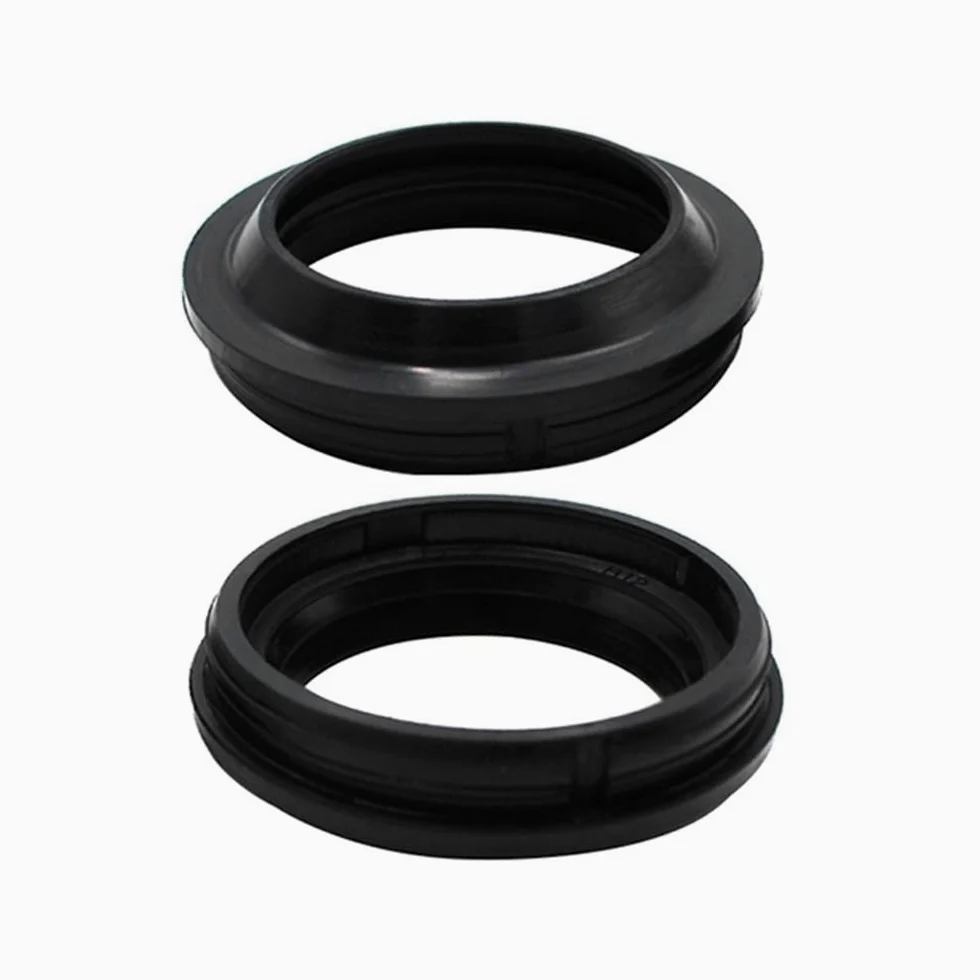 Sello de aceite for amortiguador de horquilla delantera de motocicleta, sellos de polvo aptos for BMW F650GS F650CS F650ST G650GS K75RT K75S R100R R100, 41 54 11(Oil Seal)