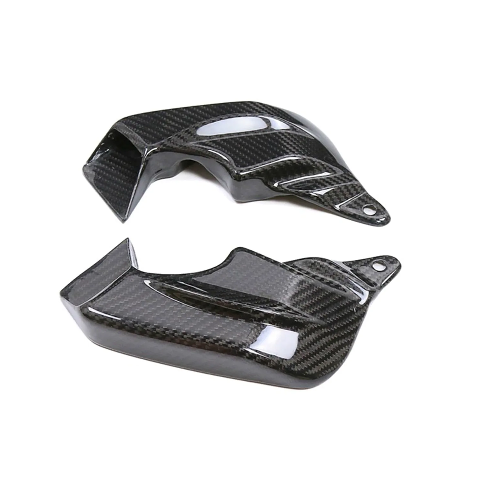 Conductos de refrigeración de Aire de Pinza Refrigeración para Pinza de Freno de Motocicleta de Fibra de Carbono seco 3K, Enfriador de radiador, Aptos para S1000RR, M1000R, HP4 (2019-2022)