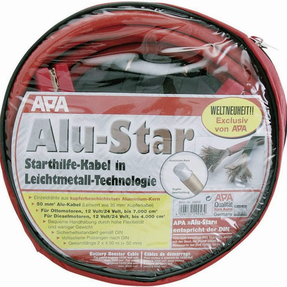 APA 29256 ALU Star - Cables de Arranque (50 mm²)