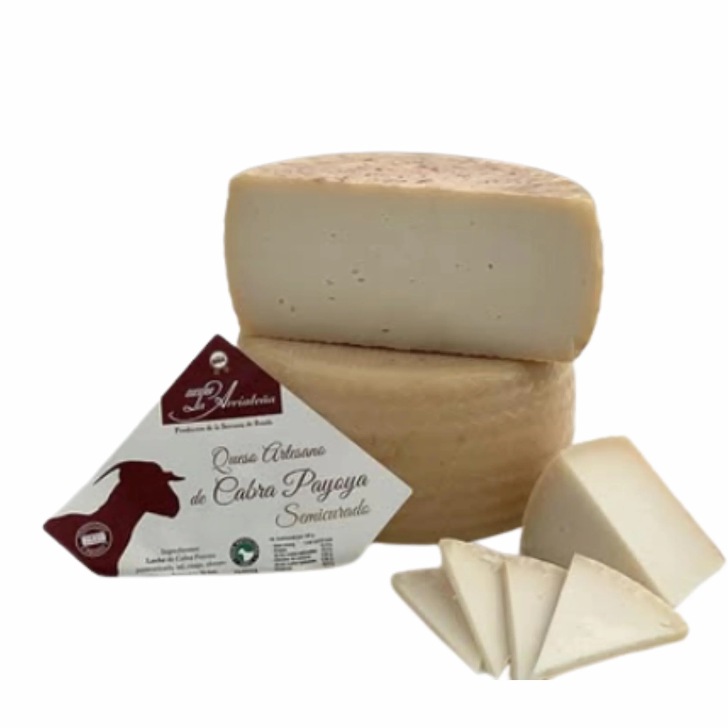 Queso Semicurado de Cabra Payoya Artesano 1.8-2 kg Sabor Intenso Cremoso