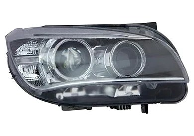 front lamp XENON D1S + LED (aut. controlled + motor) with clear indicator lamp without control unit black L