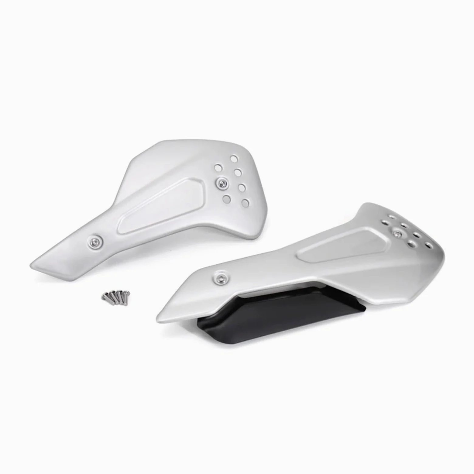 Compatible con Trident 660 Pan 2021 2022, carenado de alerón Inferior del Motor para Motocicleta Deflector Aire Moto Carenado Deflector de Viento