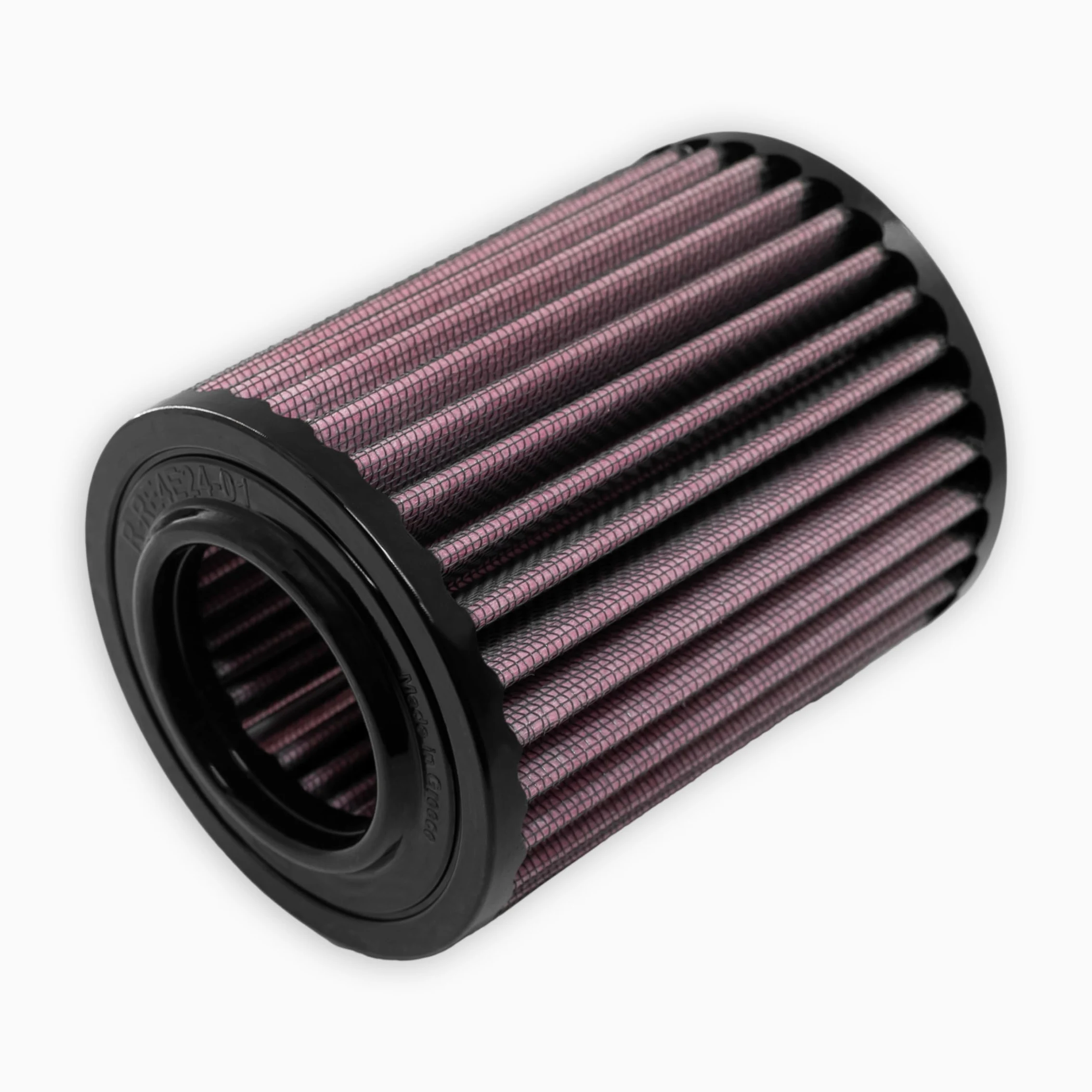 DNA - Filtro de aire de alto rendimiento compatible con Royal Enfield Himalayan 452 (2024) con sello EVA, eficiencia de filtrado del 98-99% y flujo de aire aumentado del 16,90% PN: R-RE4E24-01