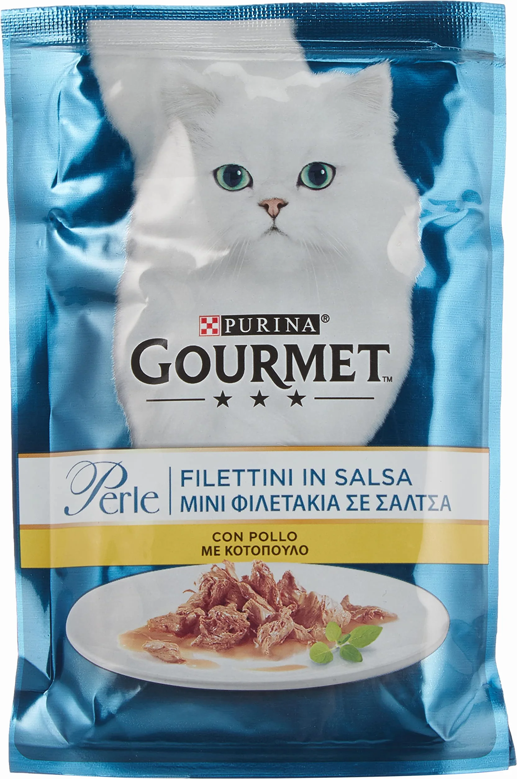 Gourmet Perle filetes de pollo 85 g, 24 Piezas