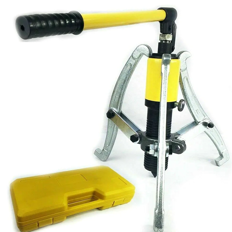 Futchoy Extractor de cubo de rueda hidráulico 15T hidráulico extractor de poleas extractor de polos extractor de polos para garajes, kit de herramientas para cubos/bridas/engranajes/rodamientos
