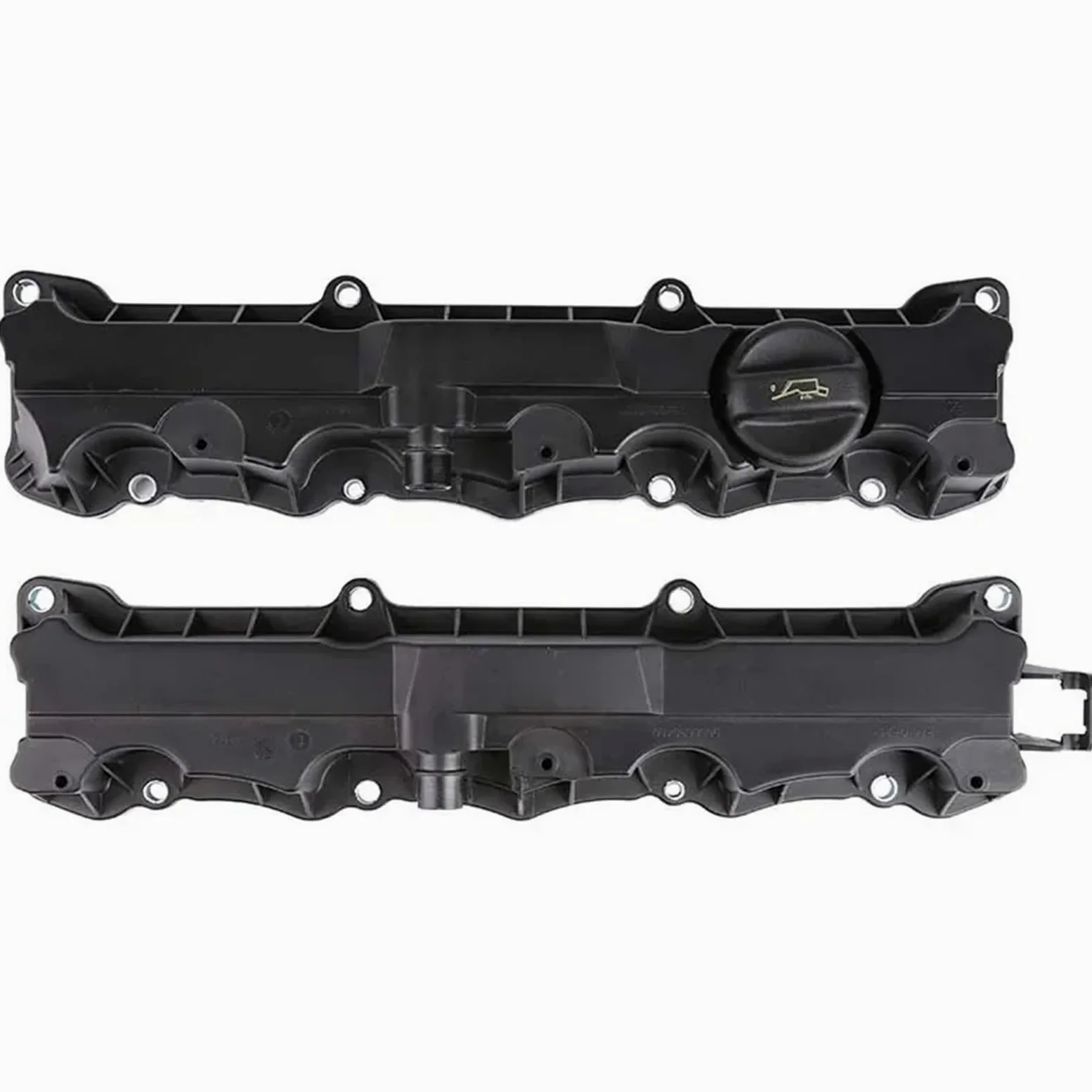 Junta de tapa de la cámara de la válvula de admisión y escape del motor con tapa para Peugeot 206, 207, 307, 308, 301, 308S, 2008 y 408. Juego de juntas(9658651780)