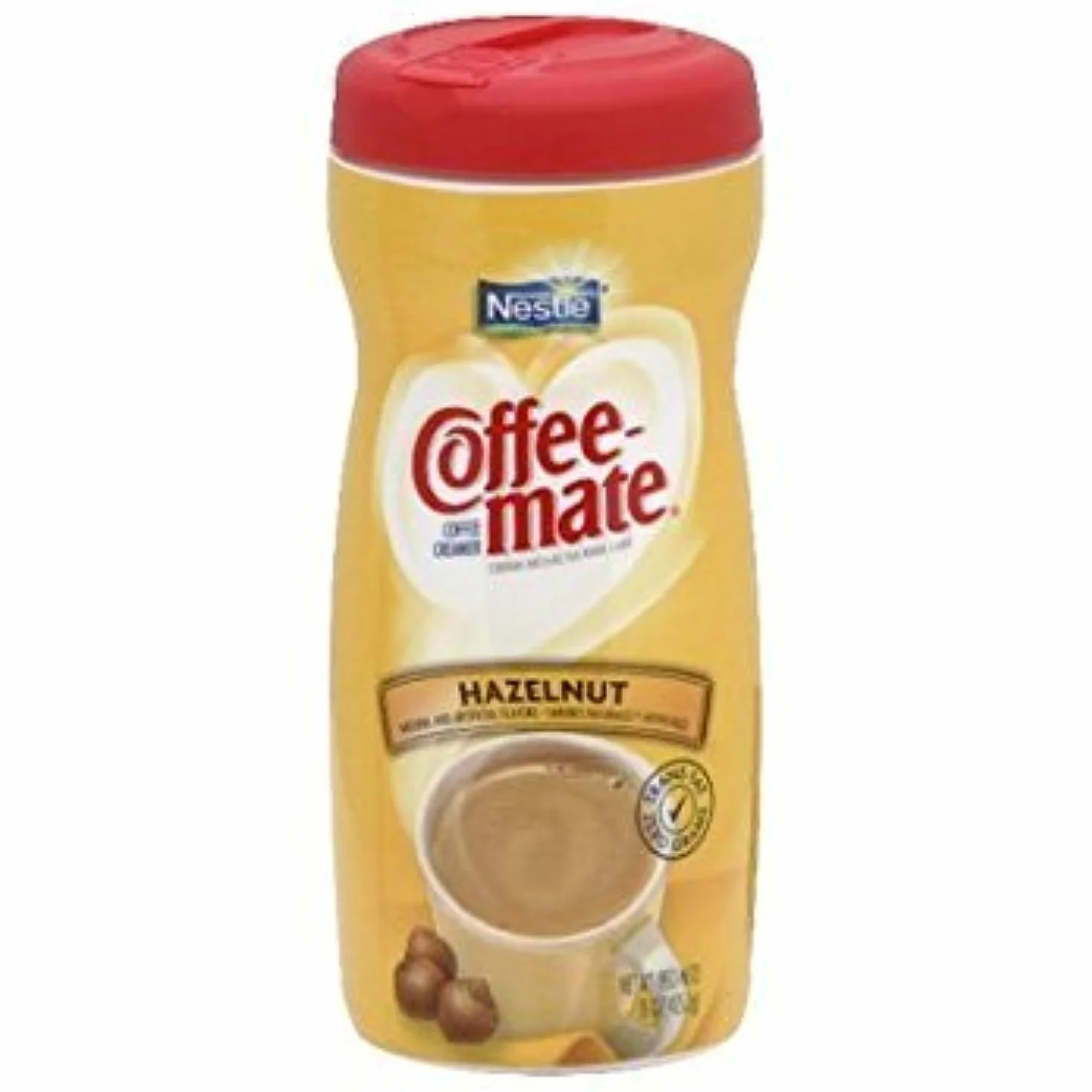 Coffee-Mate Hazelnut Powdered Coffee Creamer 10 Ounce Canister Pack of 3