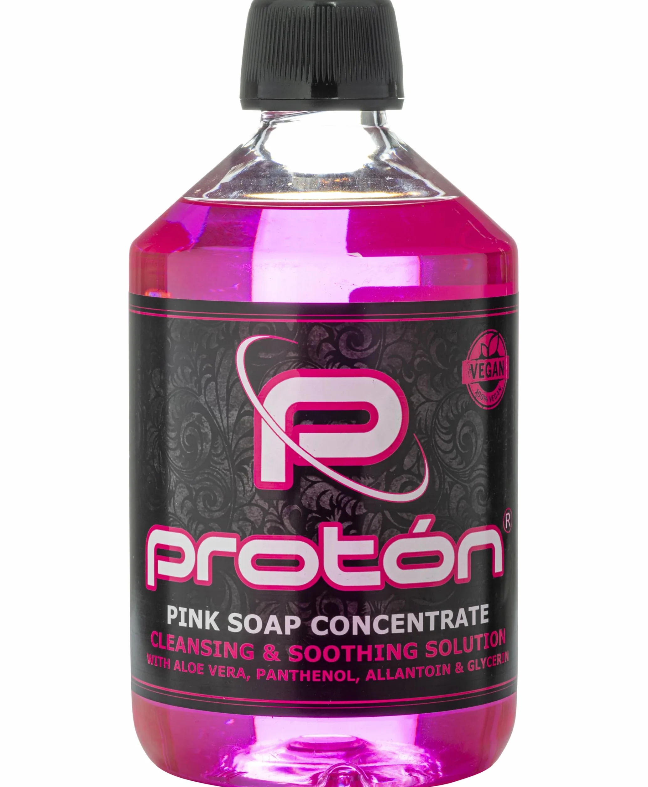 Pink Soap Proton CONCENTRADO con Pantenol, Alantoina y Aloe Vera - 500ml Jabon para Tatuajes