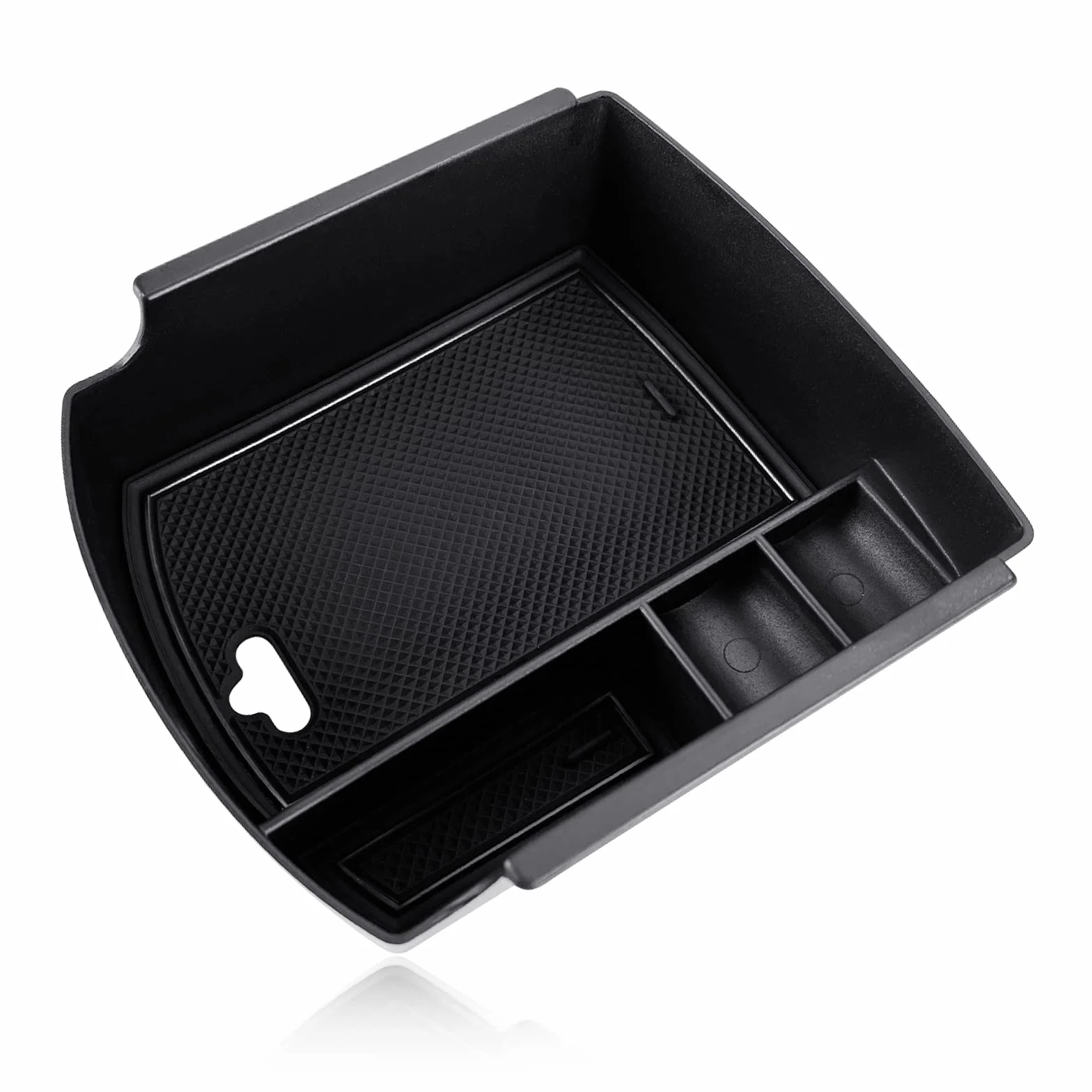 GAFAT 2017-2024 2025 Hyunda-i i30/i30 N/N Line/Fastback Caja de Almacenamiento para Consola Central, Reposabrazos Organizador Bandeja Guantera, Compatible con Hyundai i30 [No para Freno Electrónico]