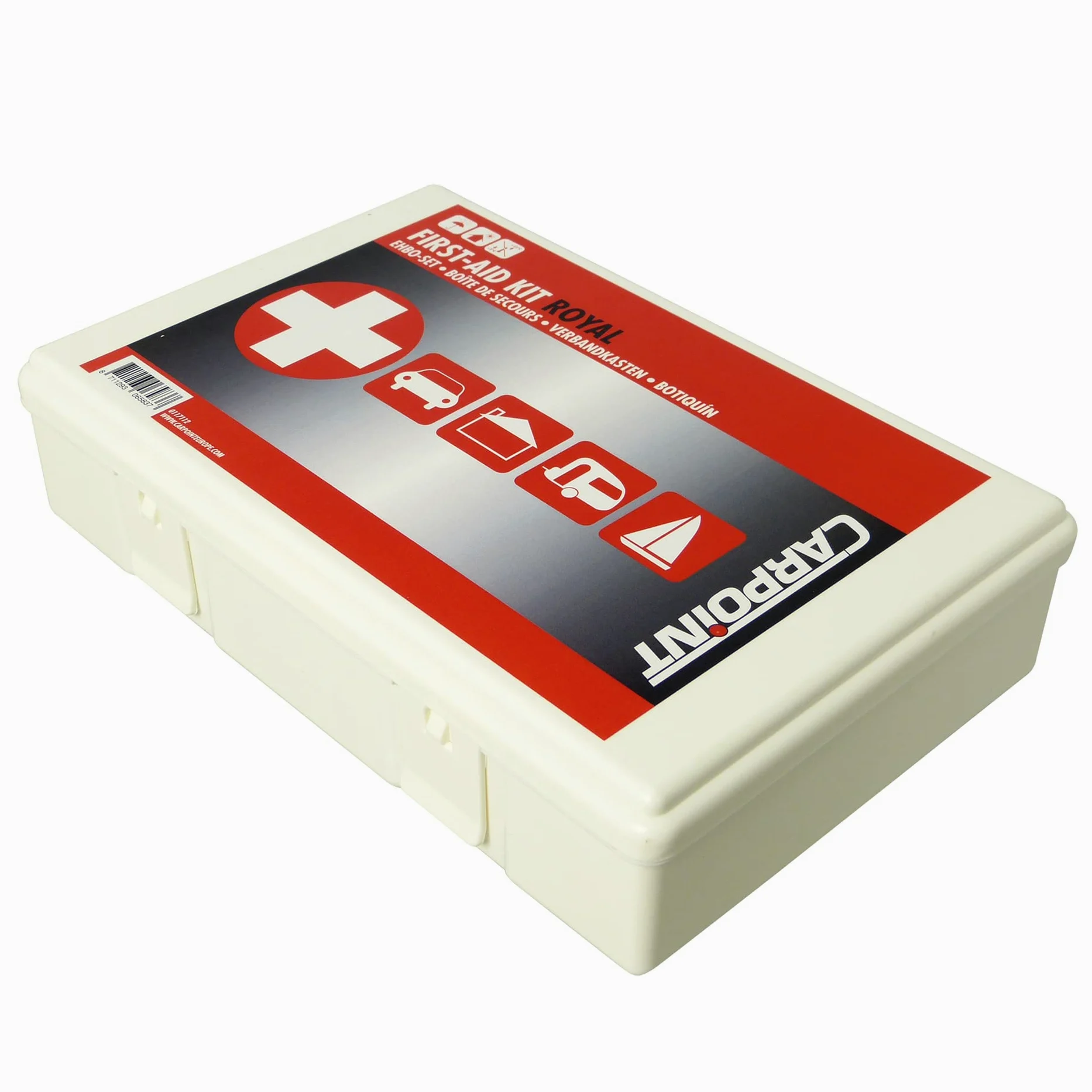 CARPOINT Botiquín Kit de Primeros Auxilios para Coche Camions Moto First Aid Kit 0117112