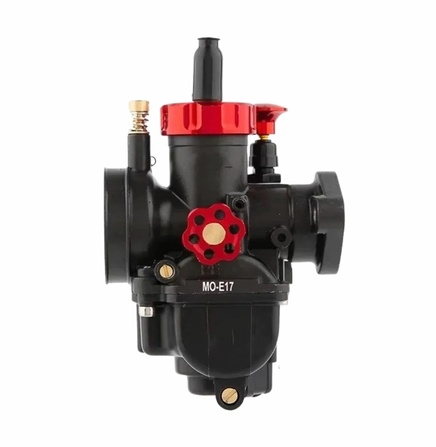 Motosierra Carburador Carburador De Motocicleta 80CC - 250CC Para Brida Negra PE Piezas Internas Repuesto Para Ciclomotor Bicicleta Para GY6 Pitbike Pete(19MM)