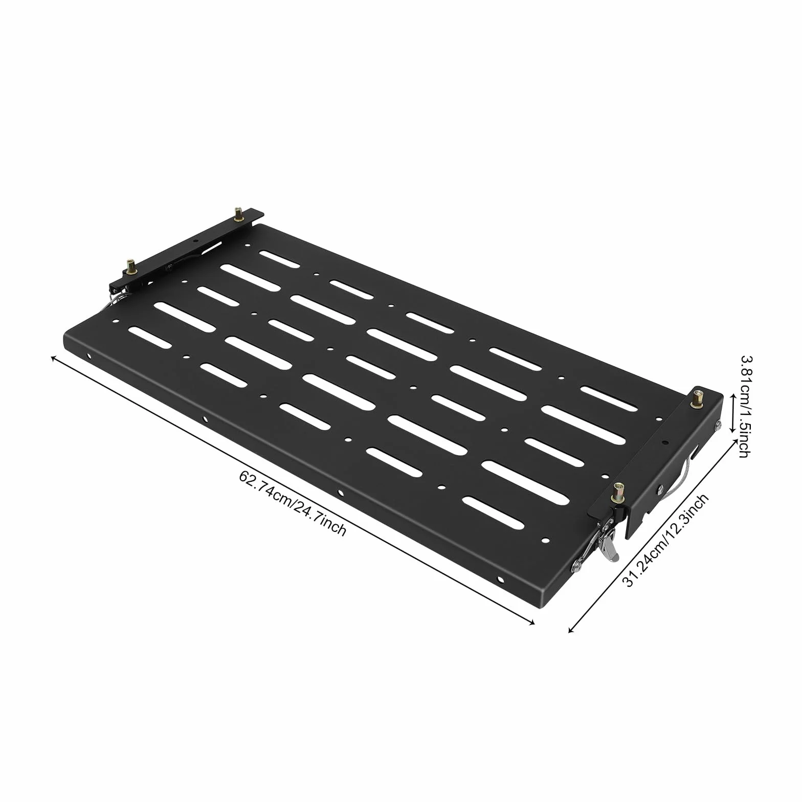 Mesa plegable para Jeep Wrangler JK 2007-2017 | Mesa de portón trasero | Estructura de acero con capacidad de carga de 34 kg | Ahorra espacio plegable | Ideal para camping y viajes por
