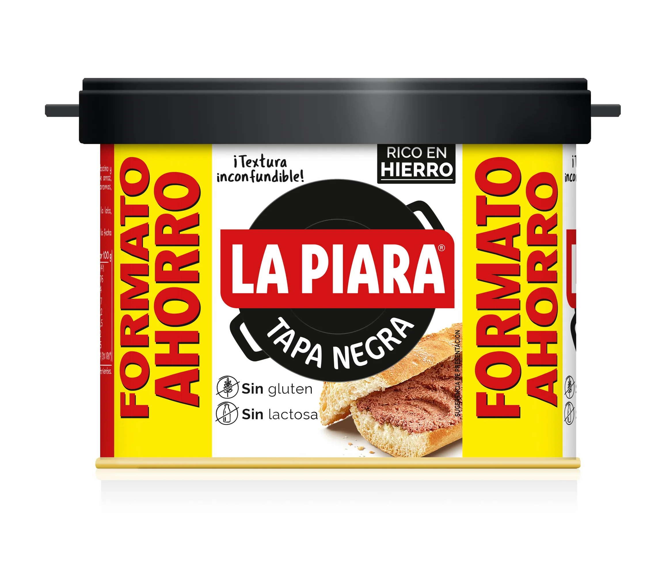 LA PIARA PATÉ TAPA NEGRA 225GR