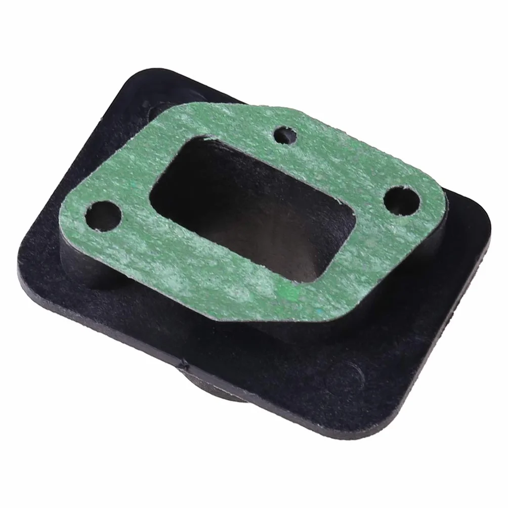 2 Piezas 40-5 43CC 52CC desbrozadora colector de admisión Conector de Base del carburador, Tubo de admisión, Adaptador de carbohidratos