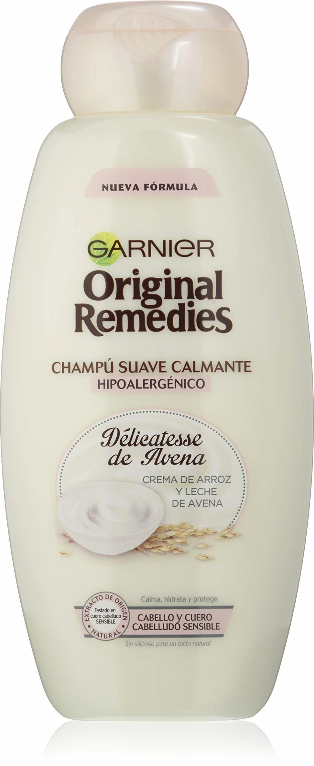 Garnier Original Remedies Delicatesse de Avena champú cuero cabelludo sensible 600 ml