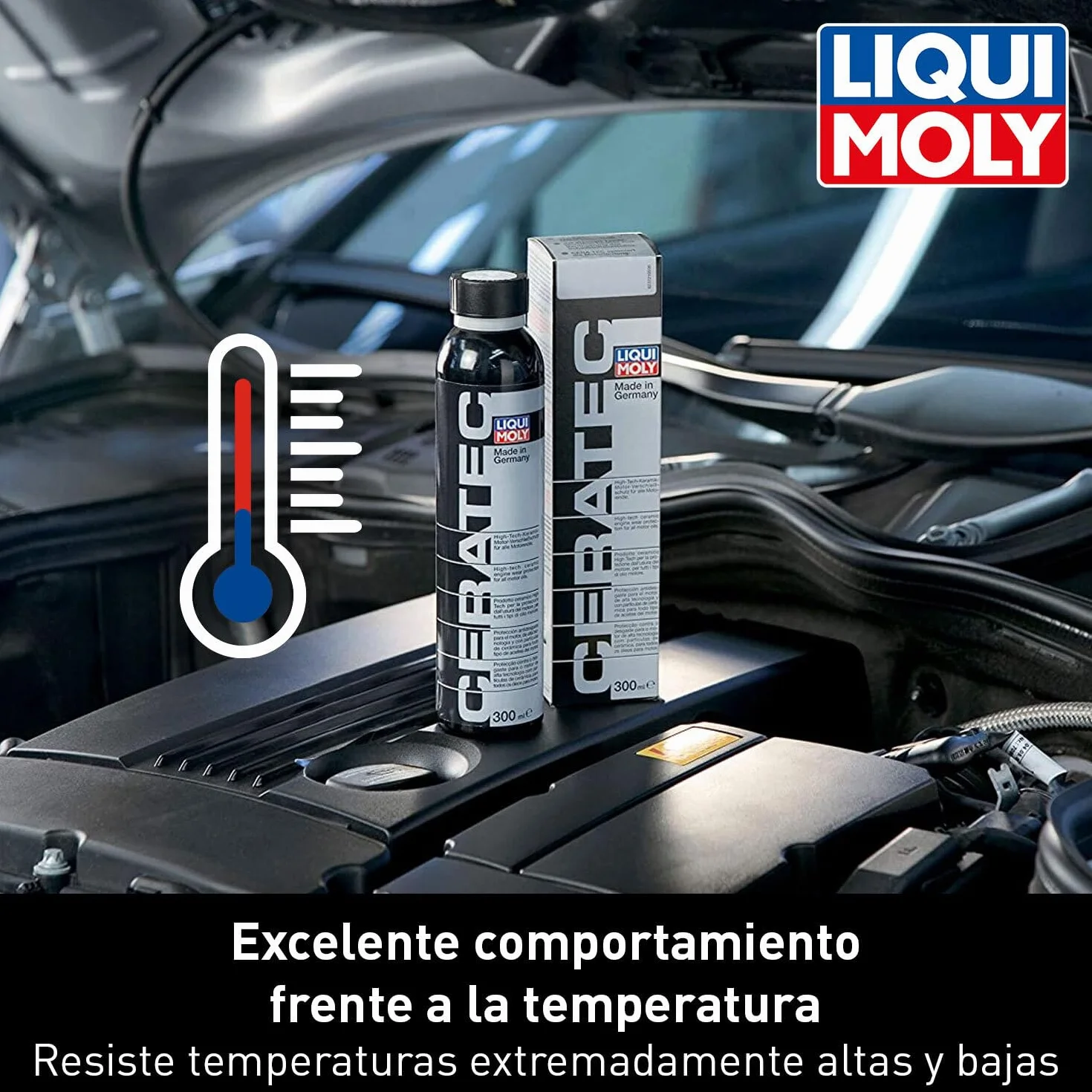 LIQUI MOLY Aditivo Cerámico para Aceite Cera Tec 23217 300 ml