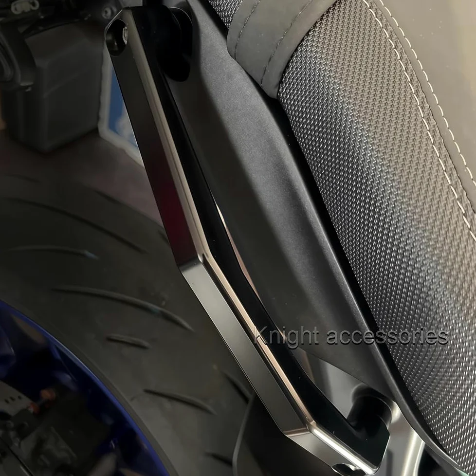 Para MT09 MT-09 MT 09 FZ09 FZ-09 2021 2022 2023 barras de agarre traseras para asiento trasero de pasajero