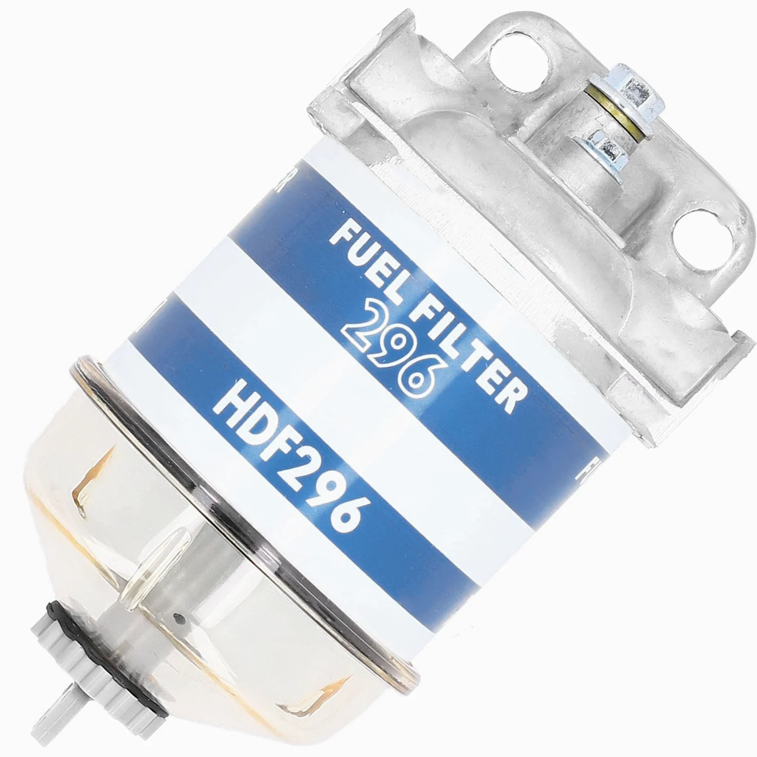 Fydun Conjunto de Filtro de Combustible 2656615、7111‑296 Repuesto de Aleación de Aluminio Apto para Ferguson 133135140145165168175178