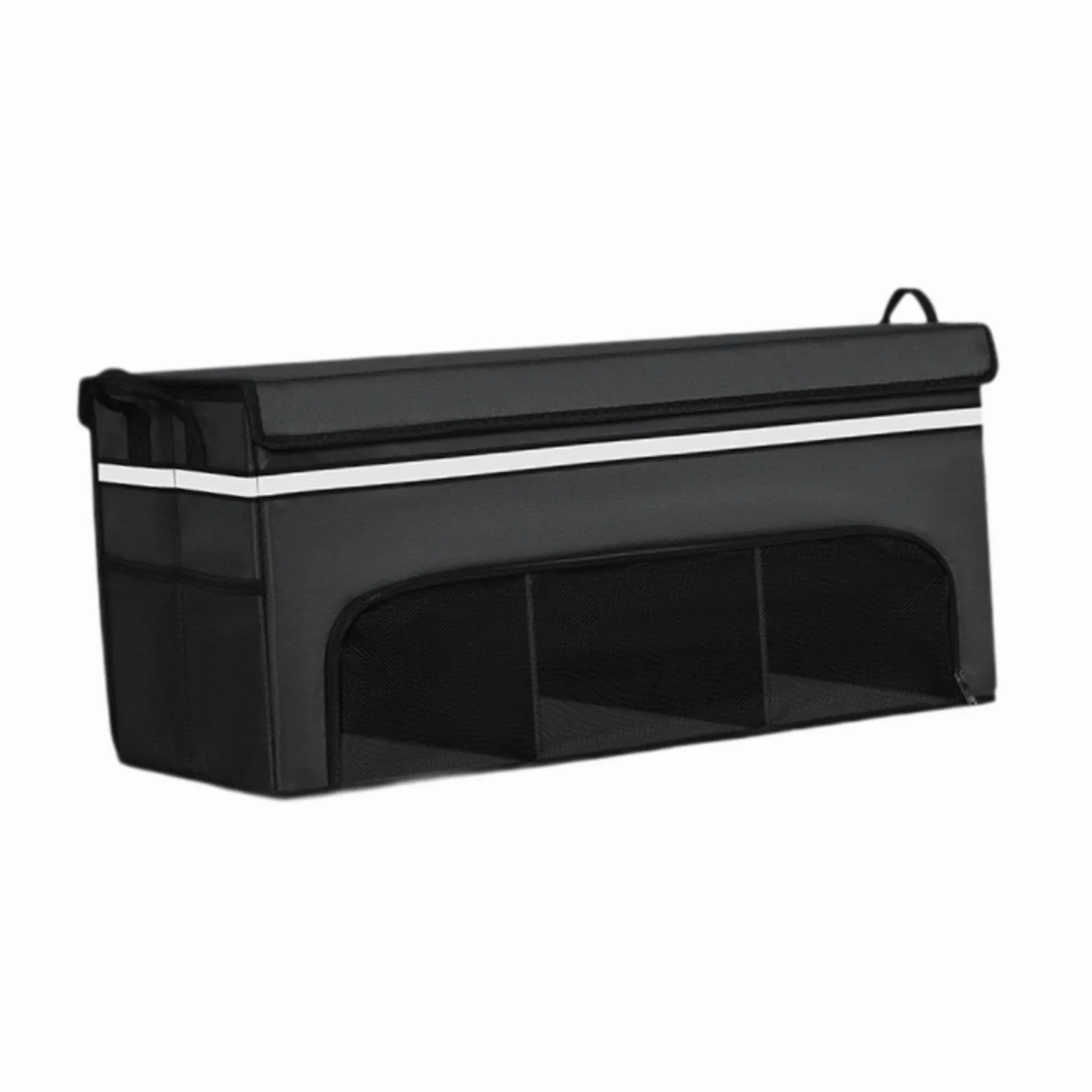 Organizador maletero, organizador almacenamiento, regalos, gran capacidad, plegable, tela Oxford con tapa y asa, contenedor almacenamiento, 70x33x33cm