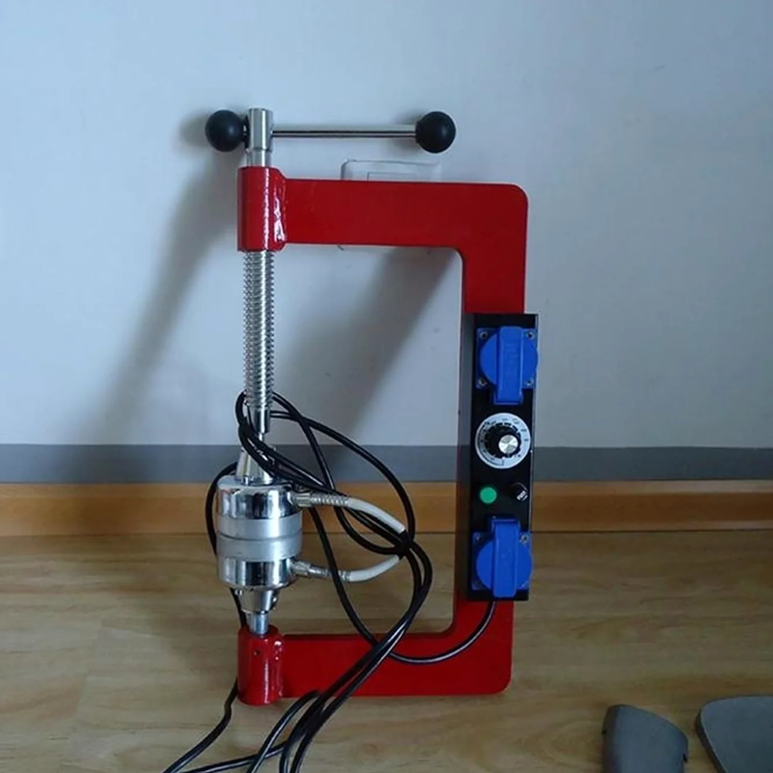 Kit de reparación de neumáticos con 6 moldes de vulcanizador de coche, máquina de vulcanización de reparación automática de neumáticos, máquina de vulcanización rotativa, kit de herramientas de