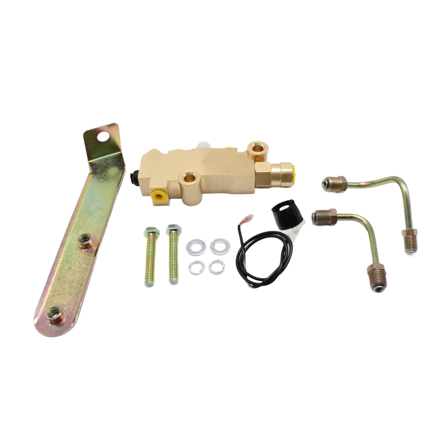 Kit de válvula de proporción de Freno, Kit de Soporte de Montaje, de Conectores, fácil de Instalar, Accesorios de Repuesto para Coches clásicos.