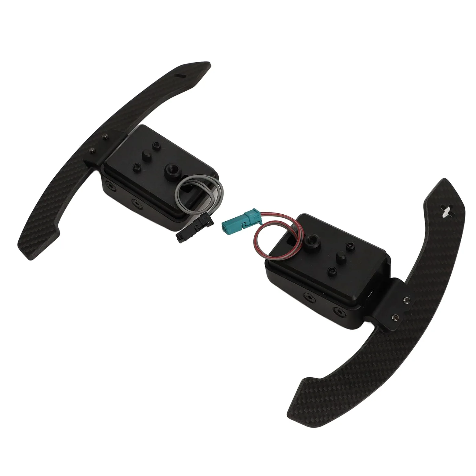 1 par de Extensiones Magnéticas de Paleta Volante Fibra Carbono para 1 Serie F20 F21 2 Series F22 F23 F45 F46
