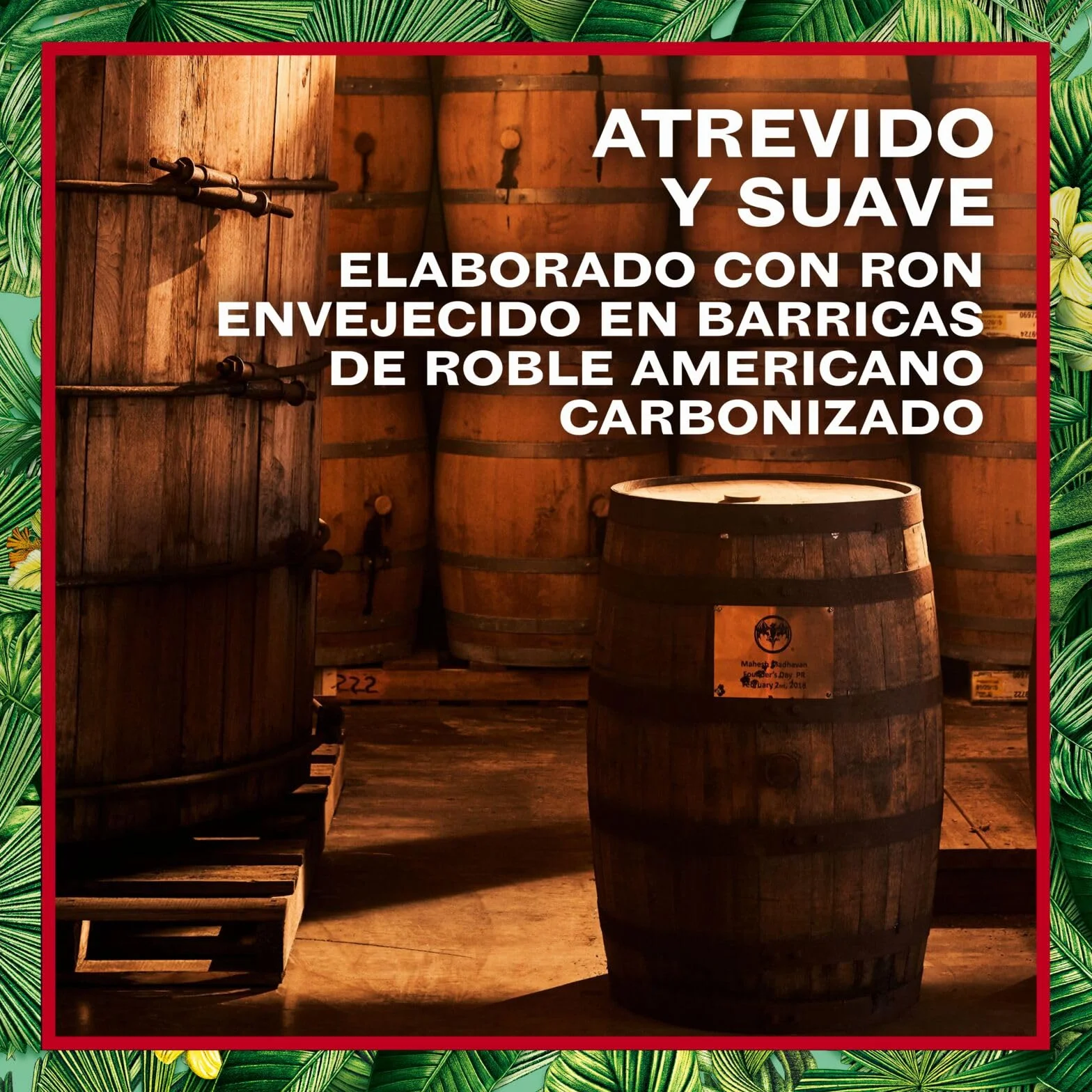 Ron BACARDÍ Spiced 35% 70 cl 700 ml licor envejecido en barrica con aromas naturales y especias