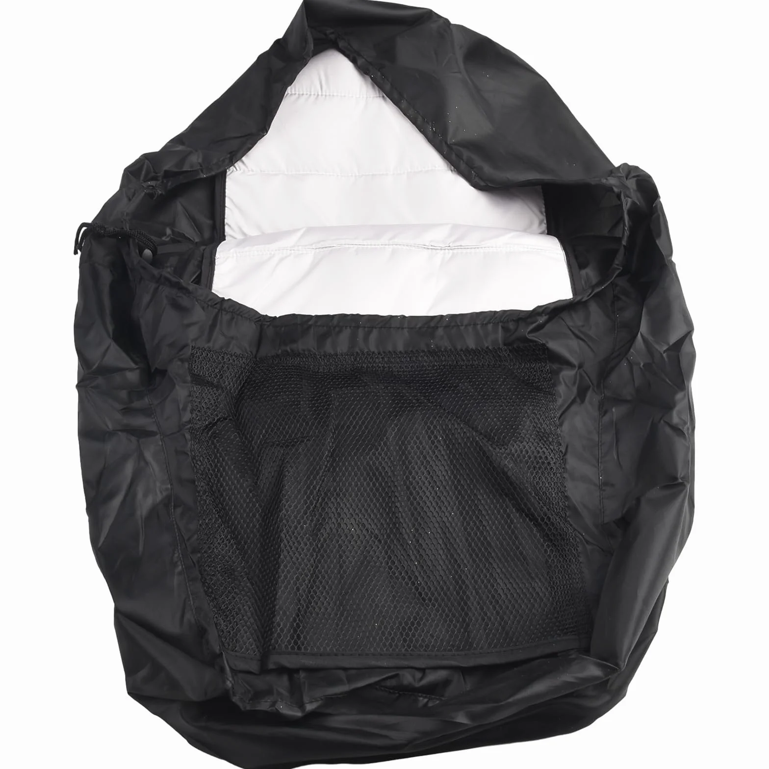 Funda para asiento de tractor con tela impermeable, cordón elástico y bolsillos traseros para cortacésped y tractores agrícolas (gris)