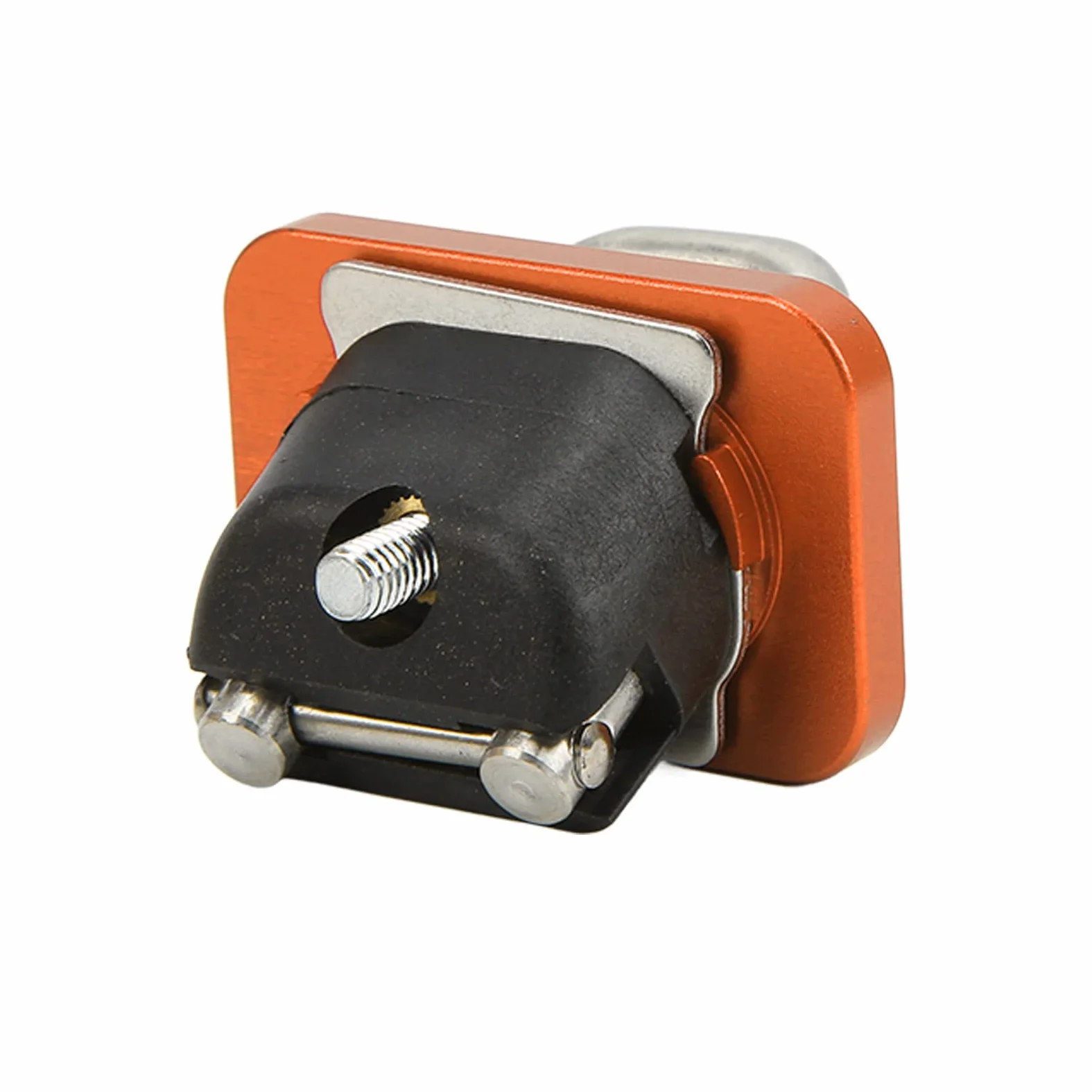 Juego de 6 anclajes de amarre para cama de camión, anillos de de acero inoxidable, repuesto de 1000 libras para 2007-2021 (Naranja)