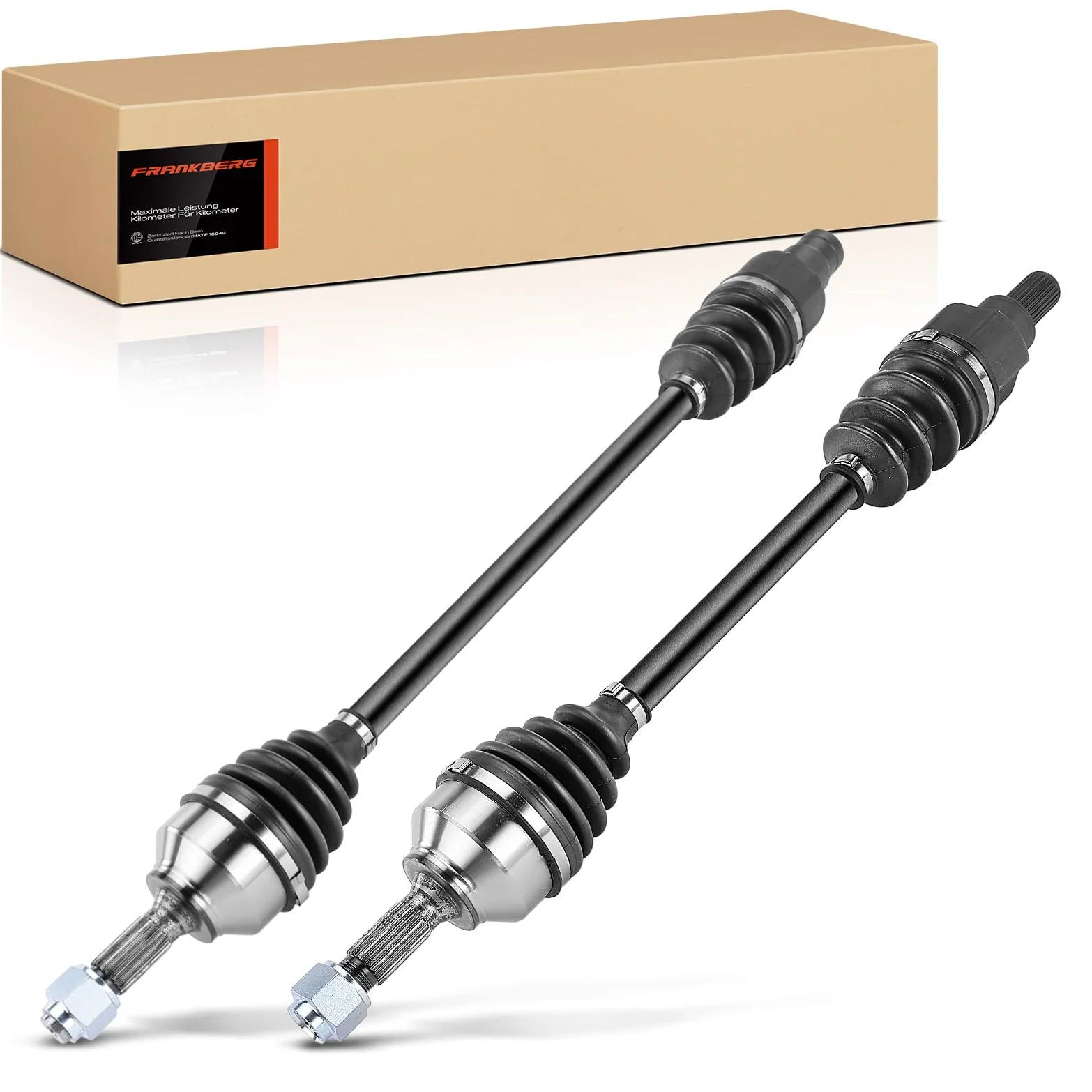Frankberg 2x Eje de transmisión delantero izquierdo y derecho 18-162620 | Compatible con: C2 JM, C3 I FC FN, C3 Pluriel HB