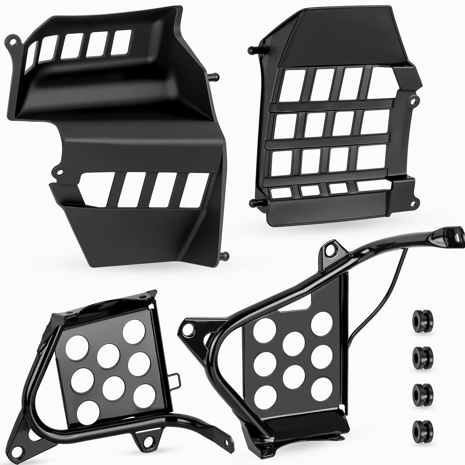 Barras Nerf L+R y reposapiés para Yamaha Banshee 350 YFZ350 1990-2006 3GD-27445-00-00 3GG-21691-00-00