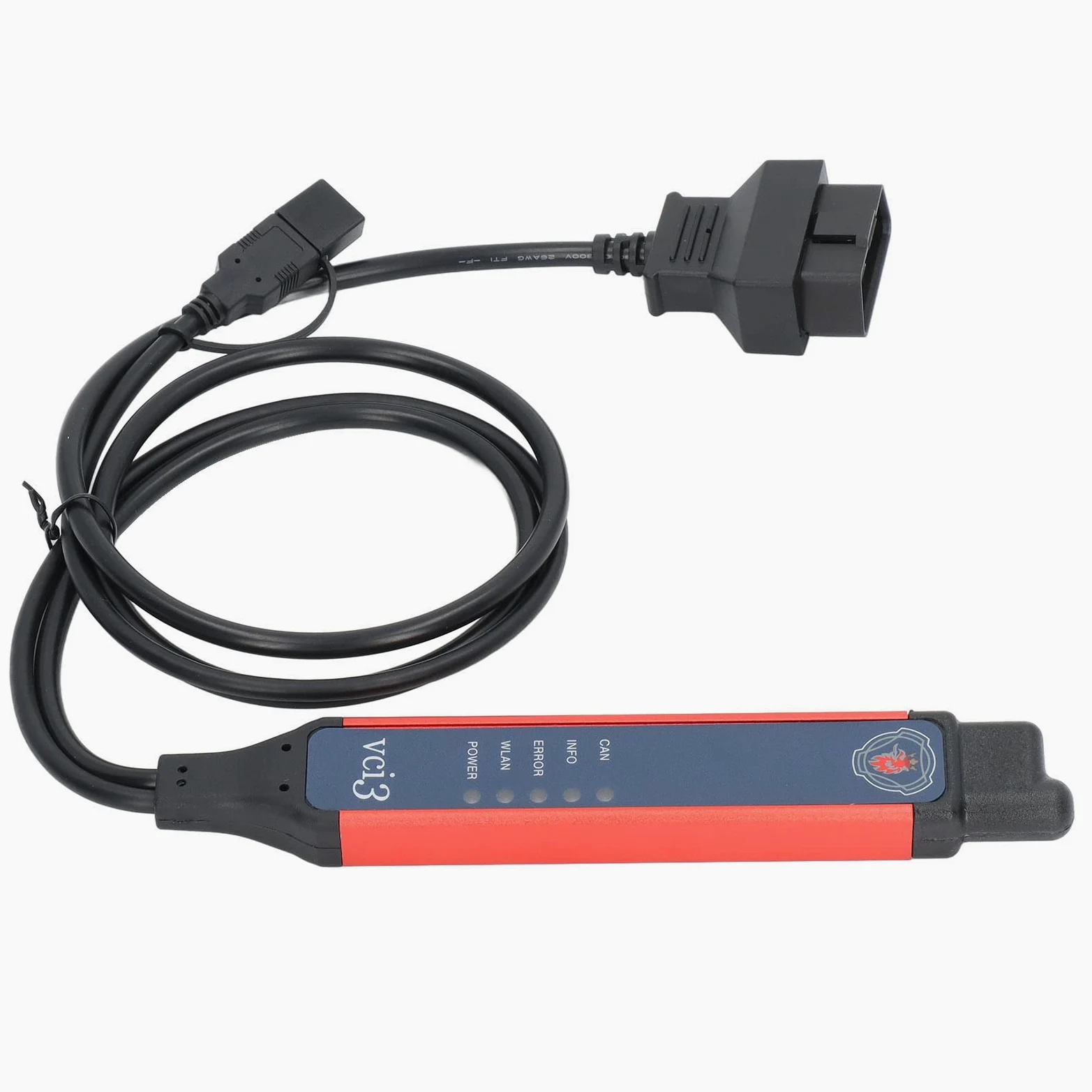 Lector de códigos VCI 3, herramienta de diagnóstico de fallas del motor para camiones